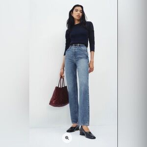 Reformation Cynthia High Rise Straight Jeans 90s  size 26